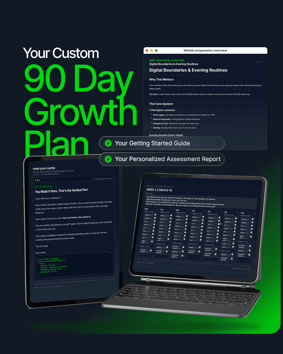 Custom 90-Day PDF Plan